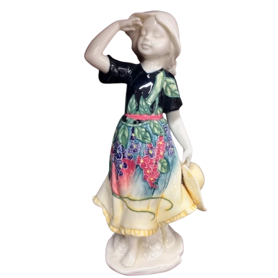 Old Tupton Ware hand-painted ceramic figurine