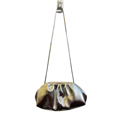 Brand New Ravella Womens Beau Metallic Cross Body Bag Silver