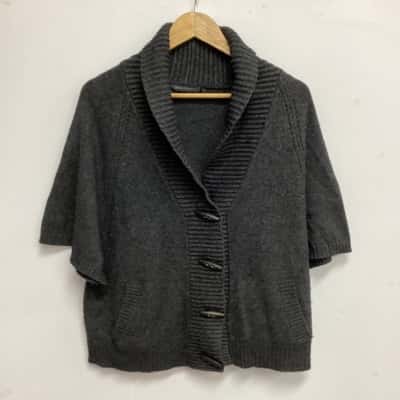 Sportscraft  Womens Cropped Cardigan Grey (g)