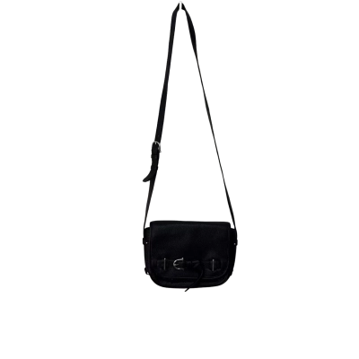 Etienne Aigner Cross Body Bag Black leather 