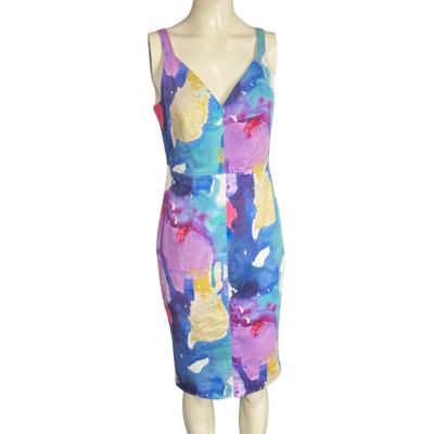 Portmans Womens  Size 10 Casual Dress Multicoloured 