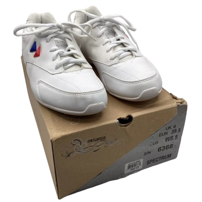 Kaepa Spectrum Cheerleading Shoes with interchangeable colour chips Size UK 6/EU 39.5/US W8.5, White
