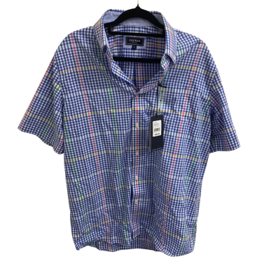NEW Gazman Mens  Size Plus Size Checked Shirt Checked 
