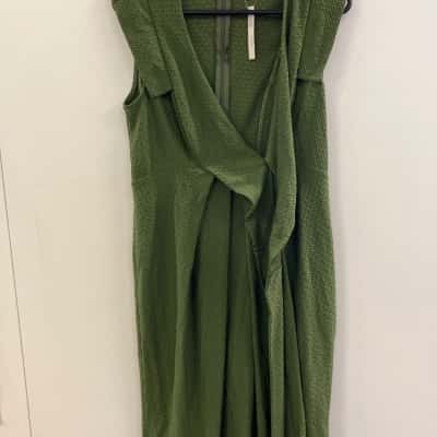 ASOS Womens  Size 12 Sleeveless Dress  Green 