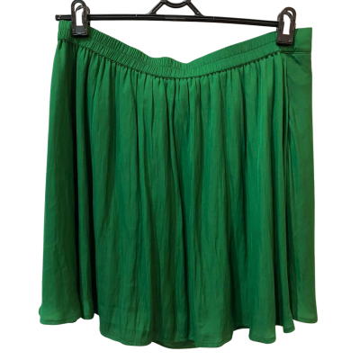 Armani Exchange Womens  Size XL Mini Skirt Green 