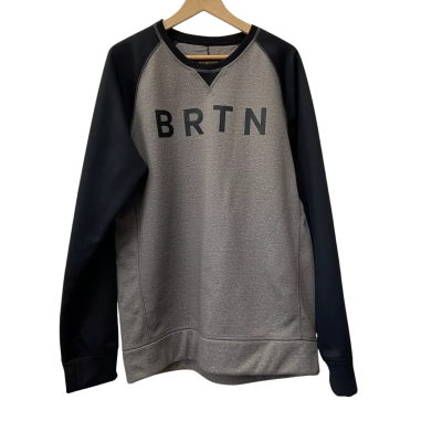 Burton - Bonded Crewneck Sweatshirt with BRTN Logo Size XL