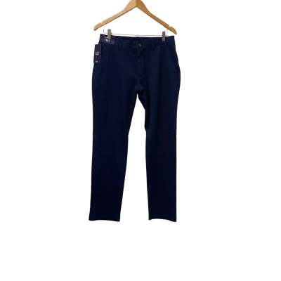 Van Heusen Mens  Size 34R Chinos Navy Blue 