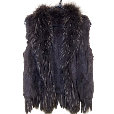 Fur Vest Womens Size 12 