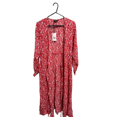 Jeanswest Womens  Size 12 Floral Dress / Wrap Dress Floral / Red 