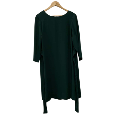 Dorothy Perkins Womens  Size 18 Long Sleeve Dress / Midi Dress Green 