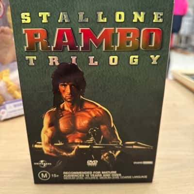 Rambo Trilogy Box Set 3 Disc