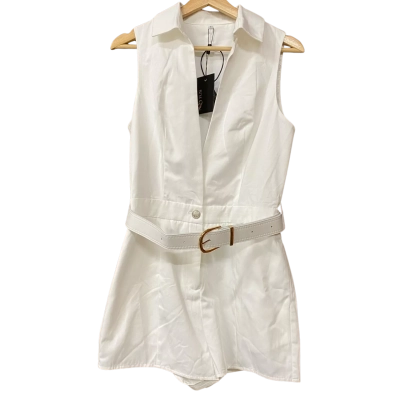 BNWT Mooyius Womens Size S White Playsuit  