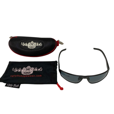  Mens Ugly Fish PN24203 Matt Black Sunglasses 