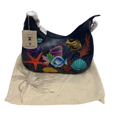 Anuschka Treasures of the reef handmade leather handbag