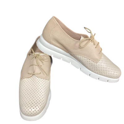 New  24HRS Two Tone Punch  Size 41 Sneakers Nude 