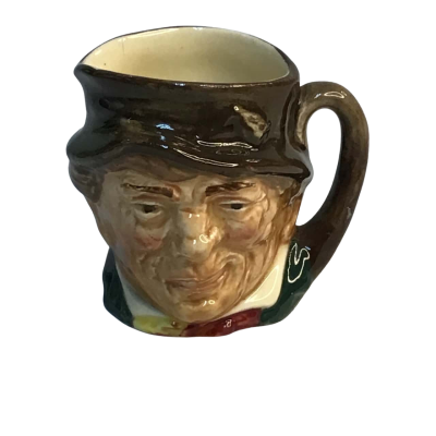 Paddy Vintage Royal Doulton Minature Toby Jug 2" tall