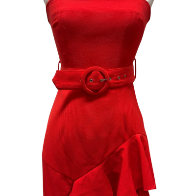 BY JOHNNY. Womens  Size 6 Cocktail Dress / Maxi Dress Coral / Red 