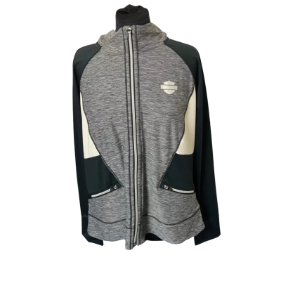 Harley Davidson Mens  Size XXL Grey / Navy Blue / White 