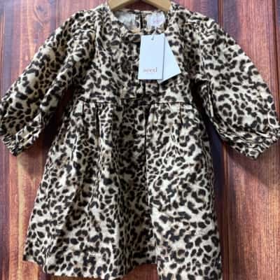 Seed Heritage Kids  Size 2 Animal print dress new 