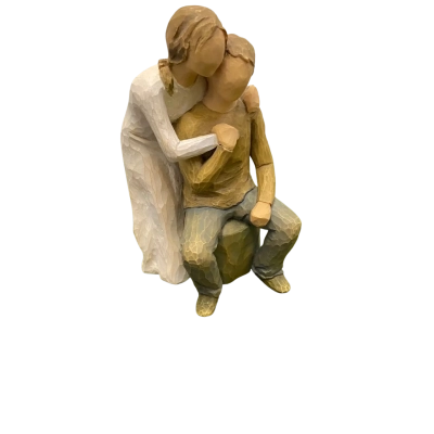 Willow Tree Figurine You and Me Husband & Wife Couple Together by Susan Lordi  (RRP $75)