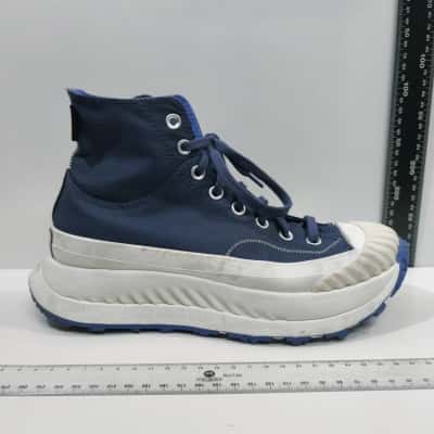 Converse Mens Size 8 Sneakers Blue / White 