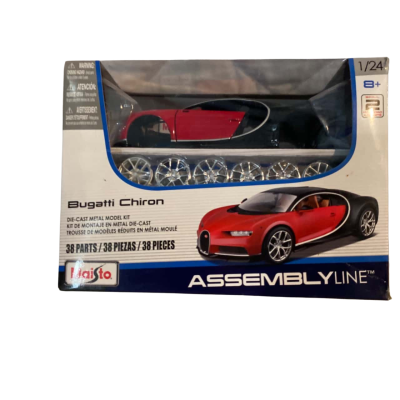 Maisto Assembly Line Bugatti Chiron Die Cast 