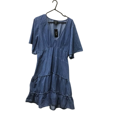 City Chic Womens  Size L Navy Blue mavis denim