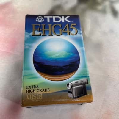 TDK E-HG45 VHS-C. New