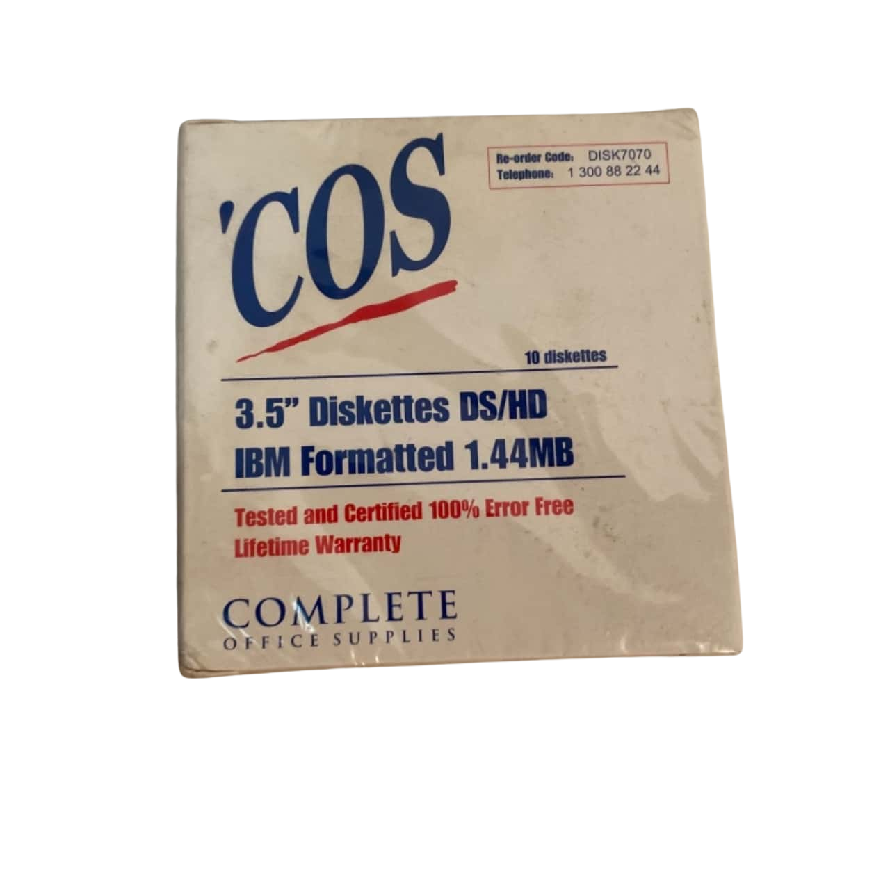 Lot De 4 Disquettes 3.5 Pouces - Pour Thomson TO8 - À Tester - Vintage
