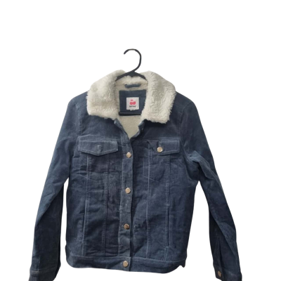 Pavement Kids Size 14 Jackets in Blue / Off White 