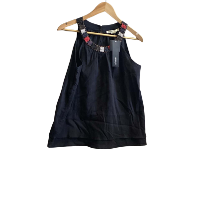 Urbane Womens  Size 10 Tank Top Black  