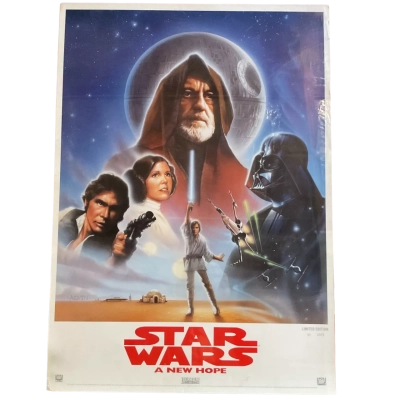 Star Wars: Episode IV - A New Hope Special Edition Video Poster #2502/10000 Vintage 1995