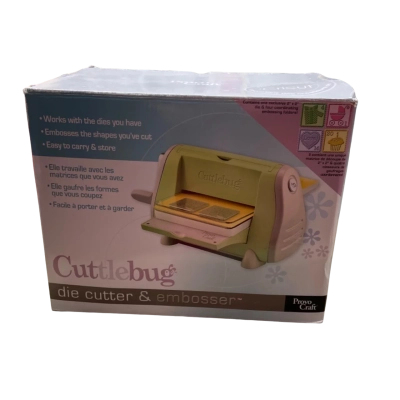 Cricut Cuttlebug Craft Embossing / Cutting Machine