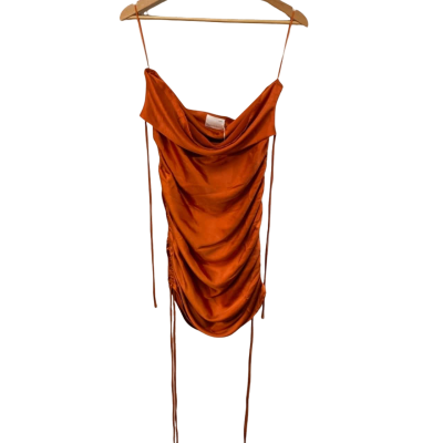 BNWT Supre Womens Size 12 Orange Mini Dress 