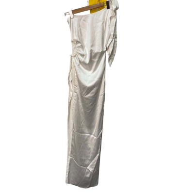 BNWT Pepper Mayo Size 6 White One Shoulder Dress
