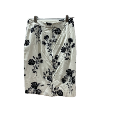 Alannah Hill Womens  Size 10 Pencil Skirt Floral / White 