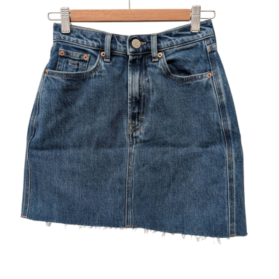Tommy Hilfiger Size 24 Denim Mini Skirt