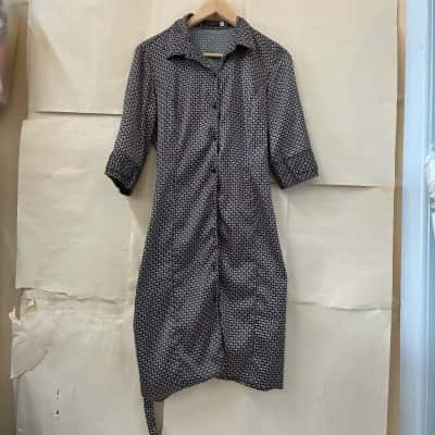 Brown Sugar Buttoned Maxi Dress