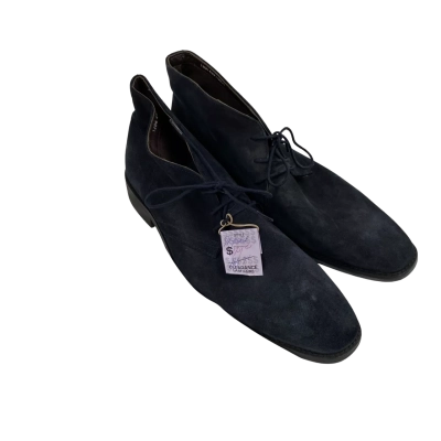 Florsheim Men's Drysdale Suede Boots Size 44 Blue BNWT RRP $169.95