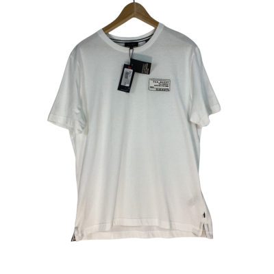 Ted Baker - White Broomie Tee (Size 4)