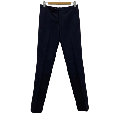 Country Road Mens Regular Fit Wool Blend Pants Size 28 Navy Blue RRP$149