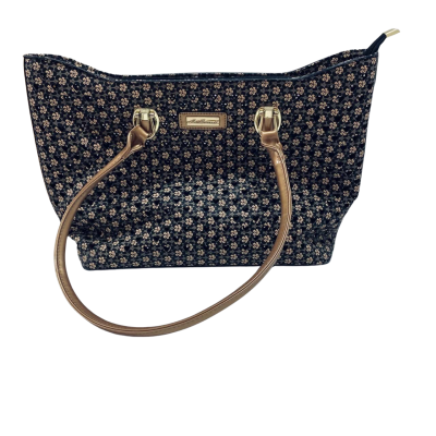 Miss Serenade Darcy KH17 Vegan PU Tote – Black Floral