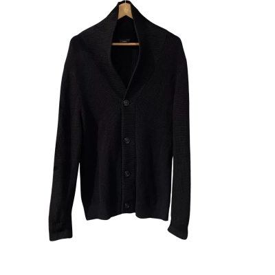 Saba Womens  Size 12 / M Button-down Cardigan Black  