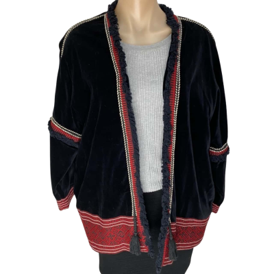 Masscob Womens Size 38 Velvet Jacket 