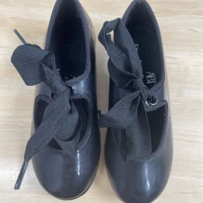  Kids  Size 7 Tap Black Tap Shoes 