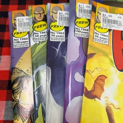 Phantom Comics 1960, 1961, 1963, 1964, 1965 Lot of 5 (B4)