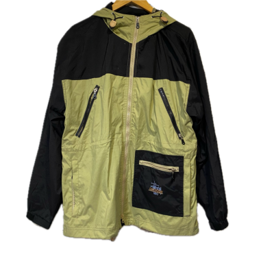 Stussy Vintage Unisex Jacket Size L Black  / Khaki 