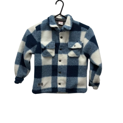  Kids Jacket Blue / White 