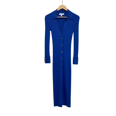 Witchery Womens  Size XXS Knit Maxi Dress Blue 
