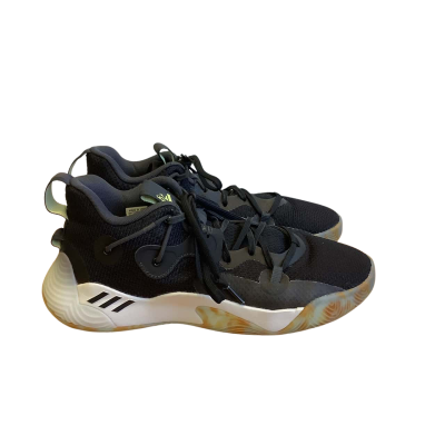 Adidas Men's Size US 9 Step Back 3 Basketball Shoes Black  
